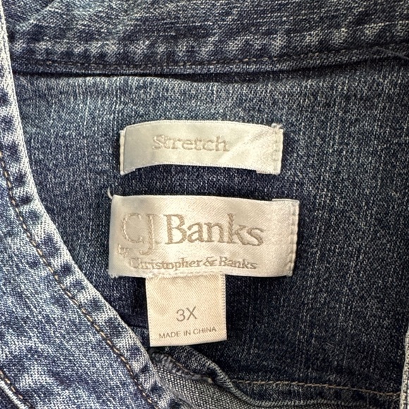 Christopher & Banks Blue Denim Jacket - Picture 2 of 6